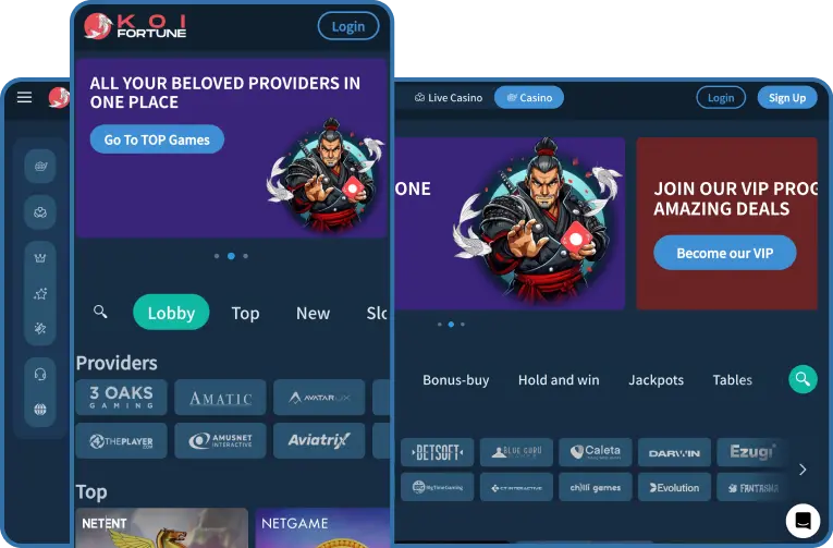 KoiFortune モバイル対応カジノサイト📱 KoiFortuneアプリ